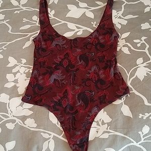 Free people merlot bodysuit